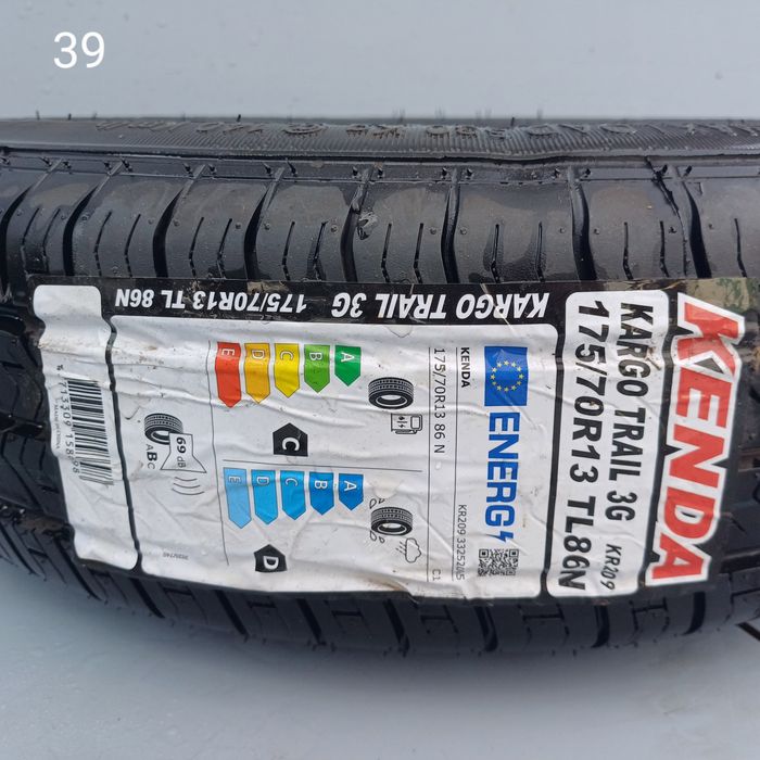 175/70R 13 86N koło do przyczepki 750kg