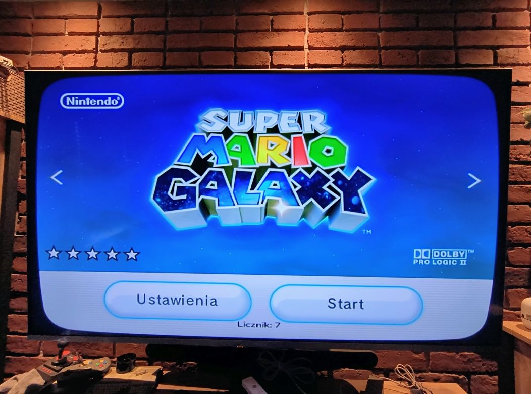 Nintendo Wii BOX przerobiona CFW + dysk + zestaw akcesoriów