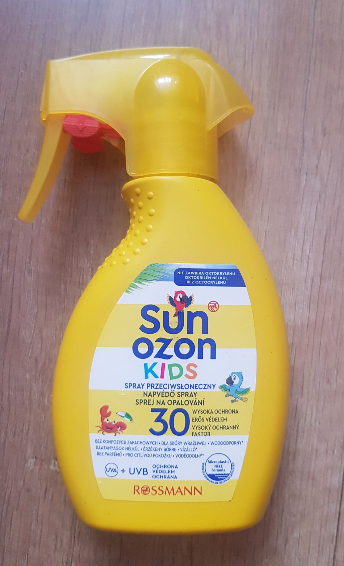 Sunozon Kids spray do opalania SPF30 dla dzieci