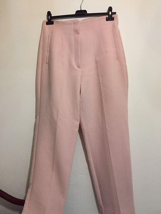 Calças sociais - cor de rosa