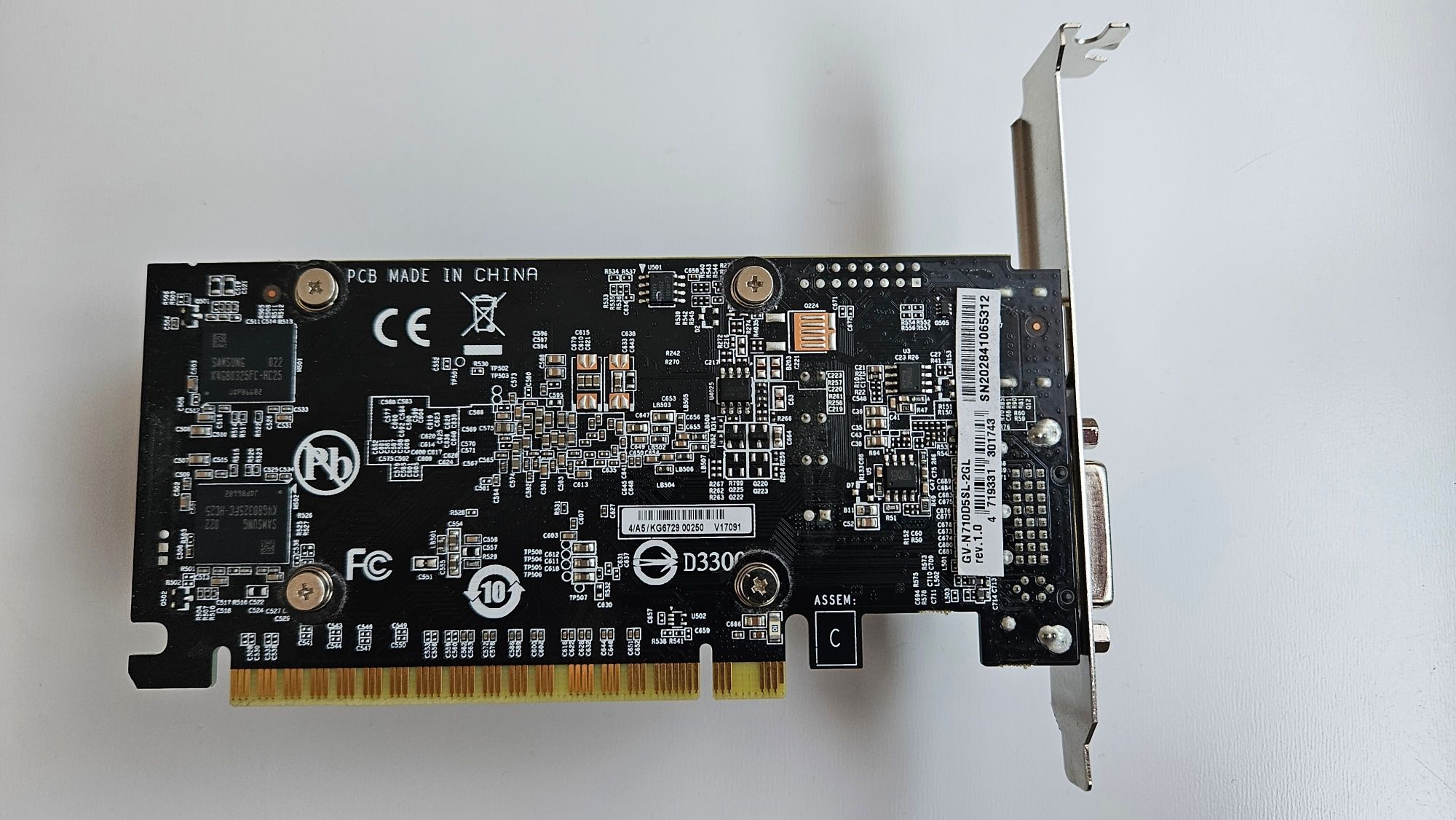 Karta graficzna Gigabyte Geforce GT 710 2 GB GDDR5