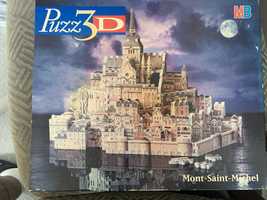 3d puzzle  mont sain michel 3д пазл