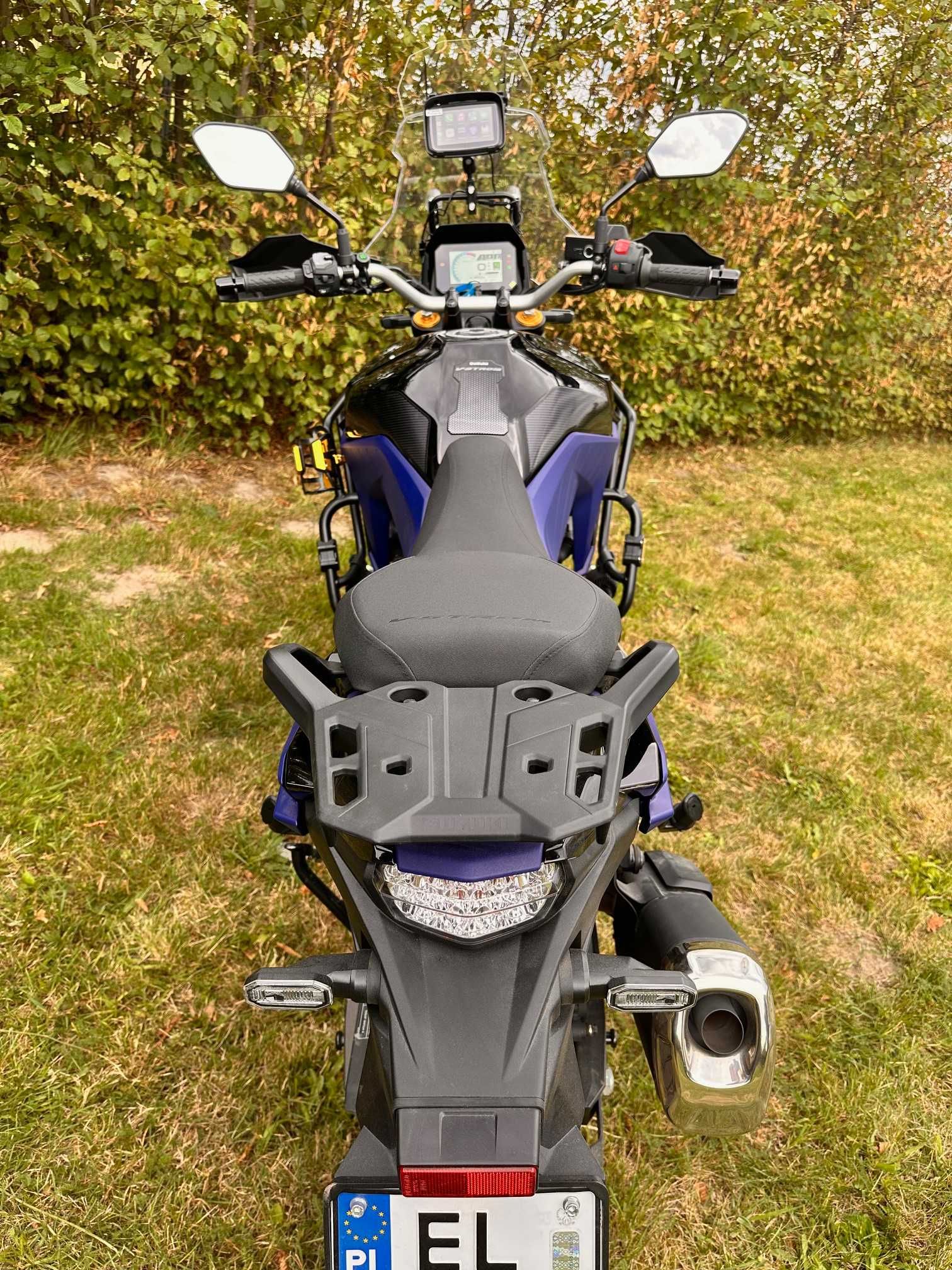 SUZUKI V-STROM 800 DE- Nowy (prawie) z super wyposażeniem i pełnym GAP