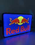 Red Bull podświetlane logo nowe