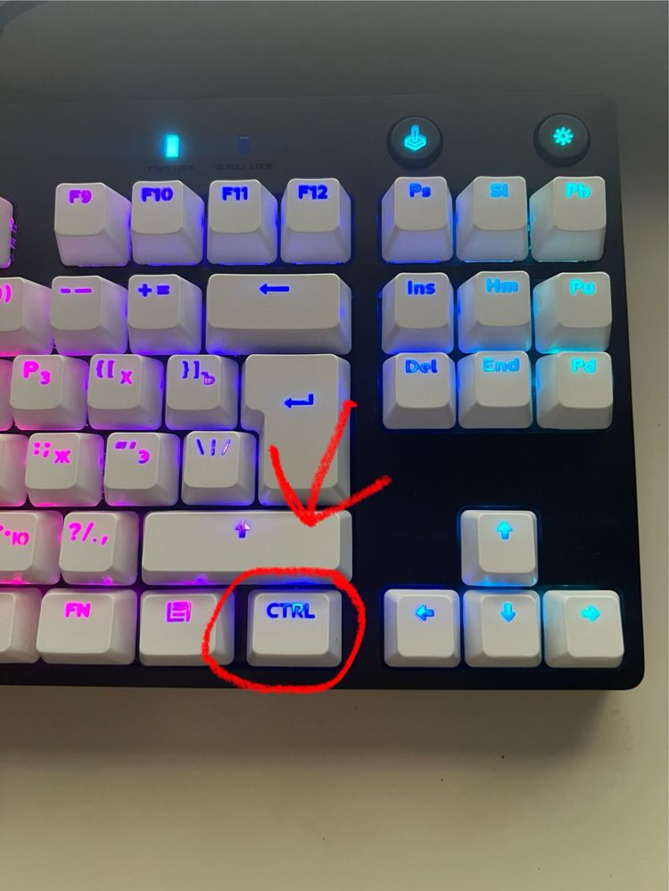 Клавіатура Logitech G PRO Mechanical Gaming USB
