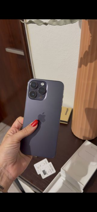 Iphone 14 pro max, roxo, 256 gb