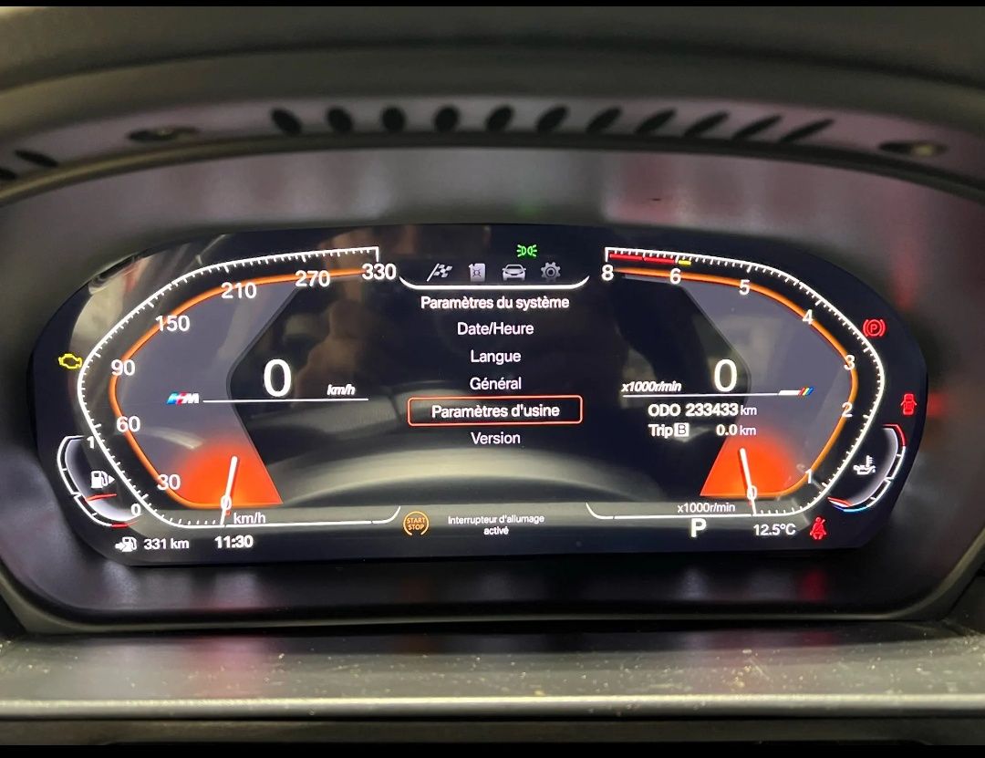 Cluster digital BMW E60 E61 E62 E63 (Novo)