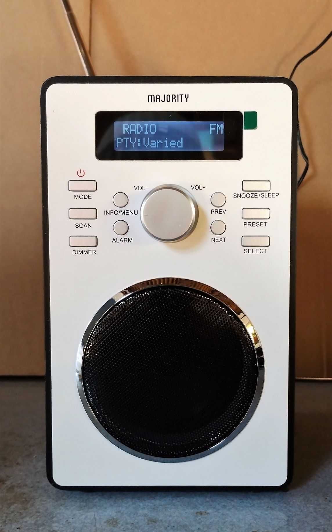 Majority Barton II Retro DAB/DAB+ Cyfrowe radio FM