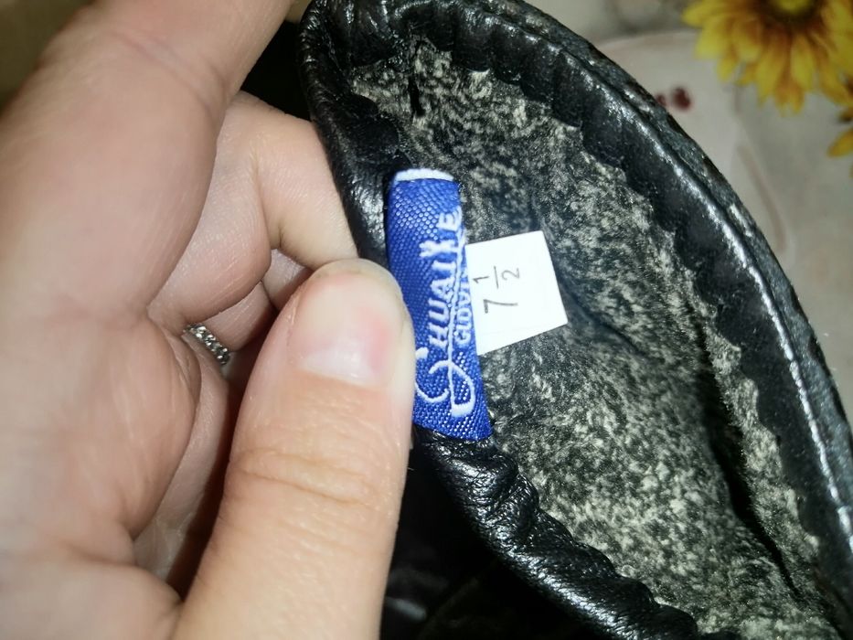 Нові шкіряні рукавиці жіночі!