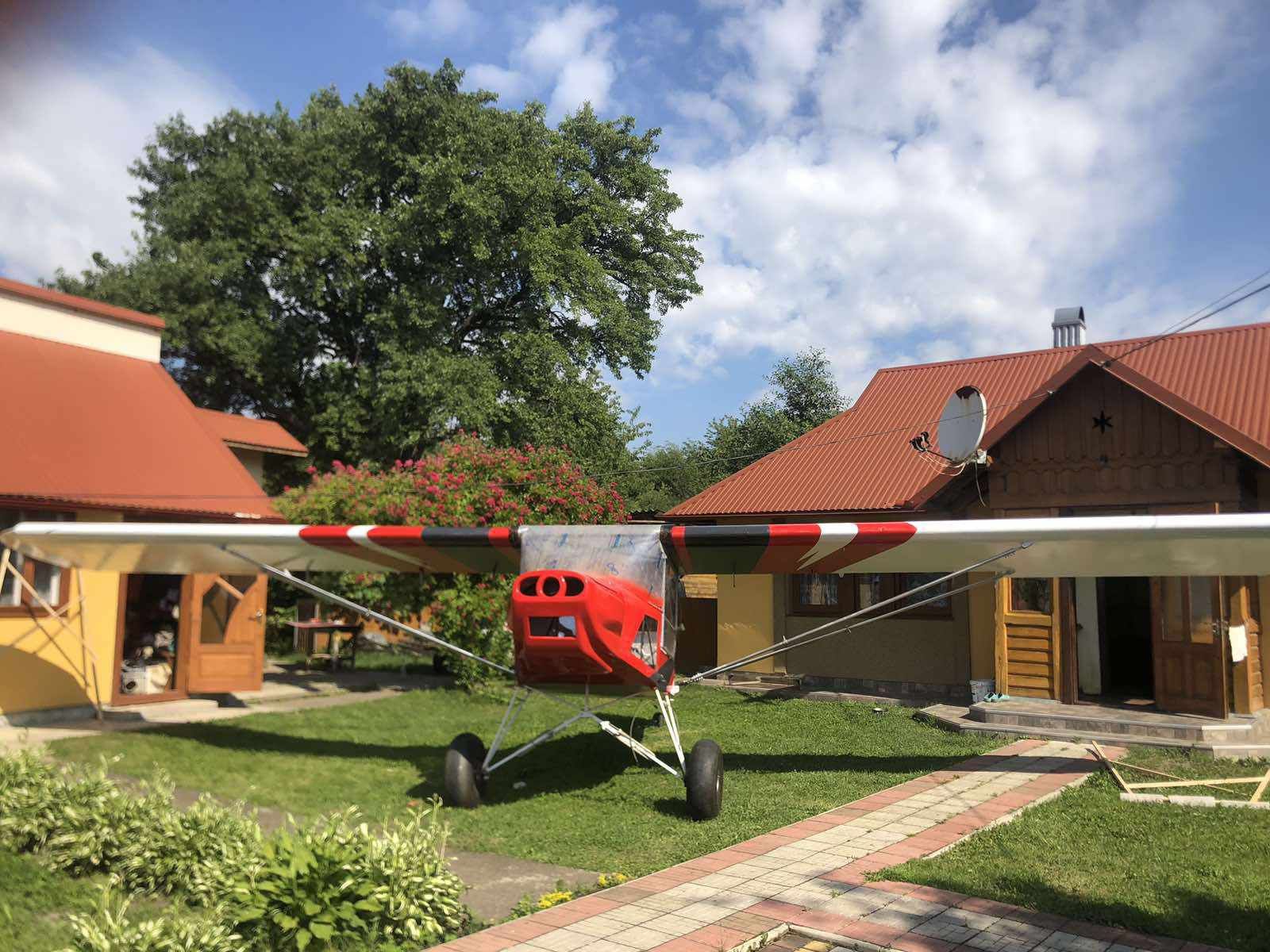 Літак,саморобний Aeros