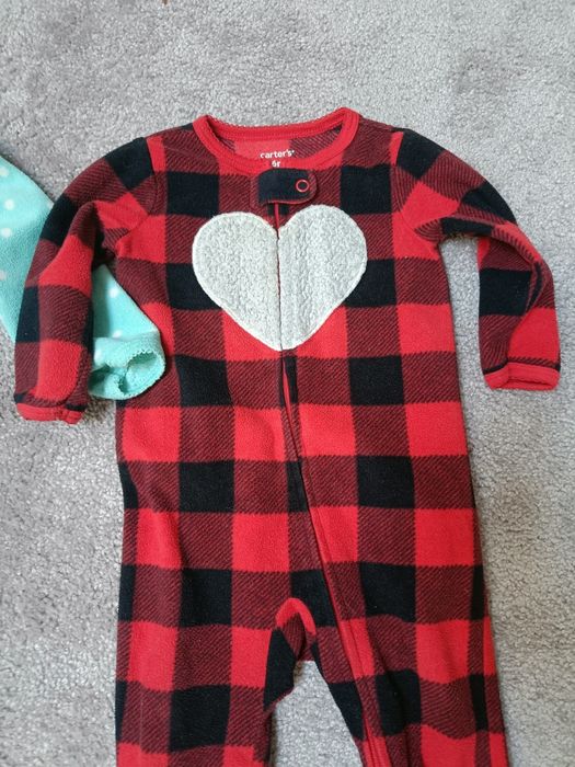 Чоловічки Carter's 6m флісові боді сліп