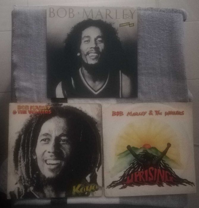 CDS váriosartistas, vinil Bob Marley fado tango