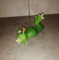 Figurka Żaba Żabka Zielona Królewna leżąca