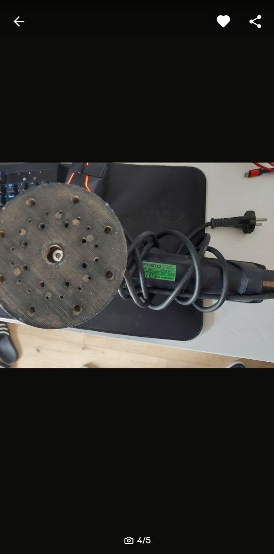 Szlifierka Rotacyjna Festo Festol RO150 E 3w1