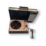 Gira-discos Portátil Philips 78/45/33 – Vintage Coluna Integrada