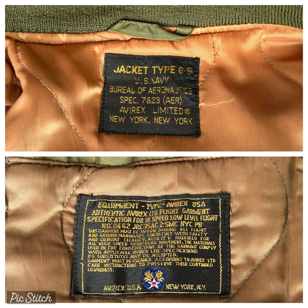 WEP jacket G-8 flyers US Navy USMC