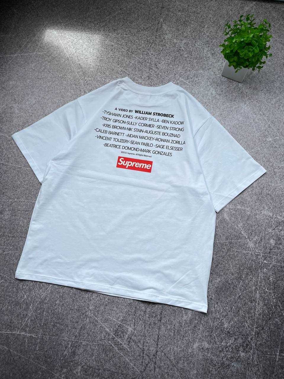Оверсайз Футболка Supreme | Майка Суприме с бирками
