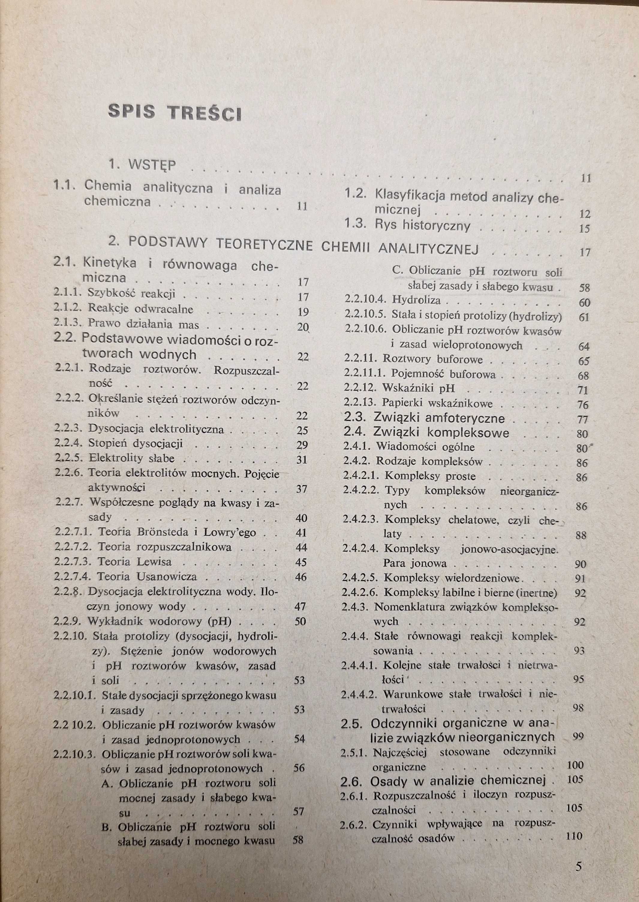 Chemia analityczna dla studentów farmacji