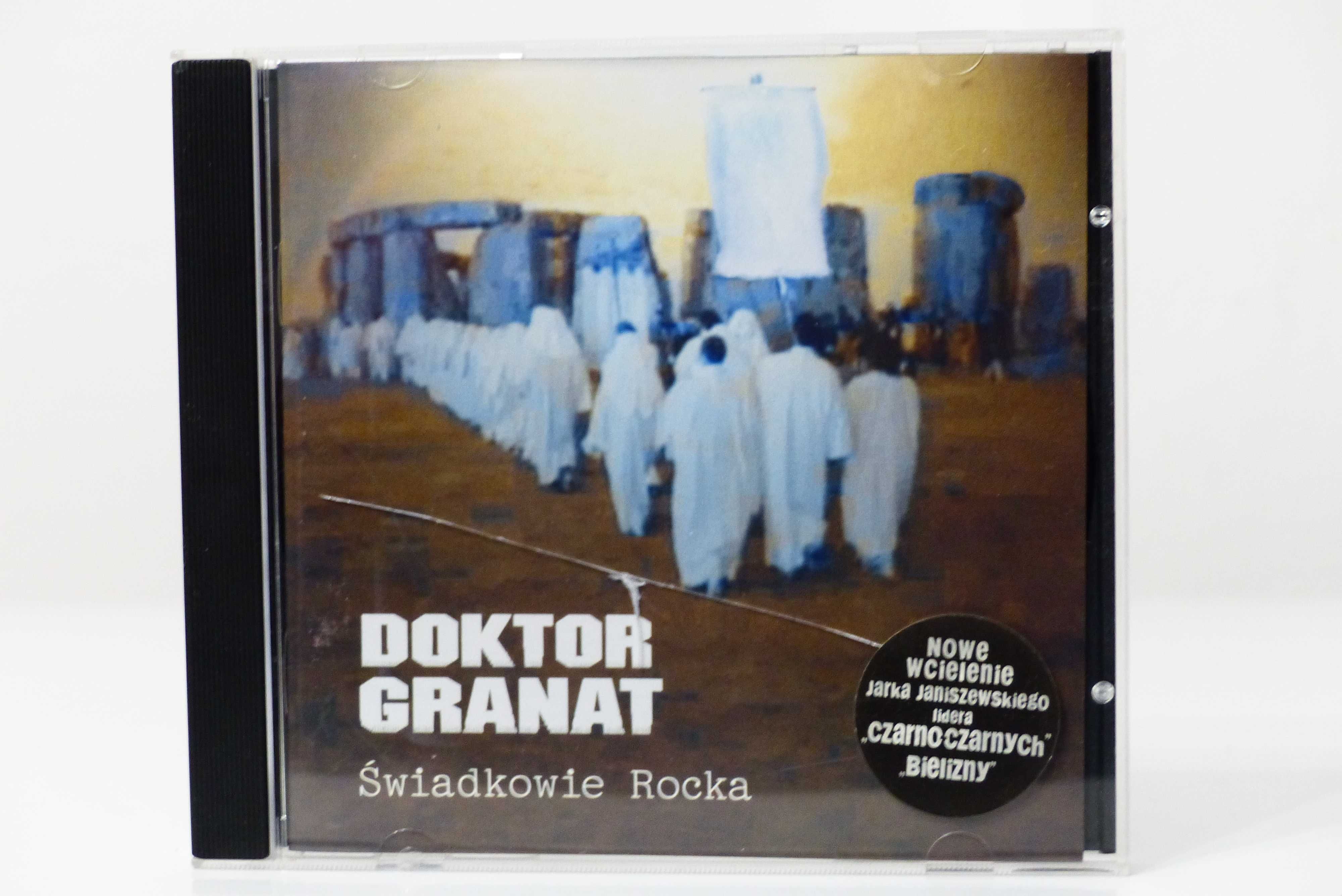 CD DOKTOR GRANAT Świadkowie Rocka 2001 Bielizna Big Cyc Czarno-Czarni