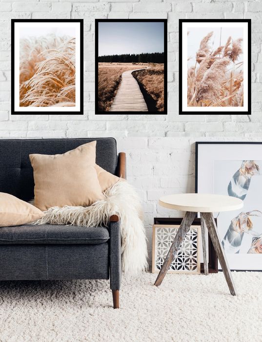 30x40 obrazy w ramie plakaty ramka  BOHO MOST PAMPAS