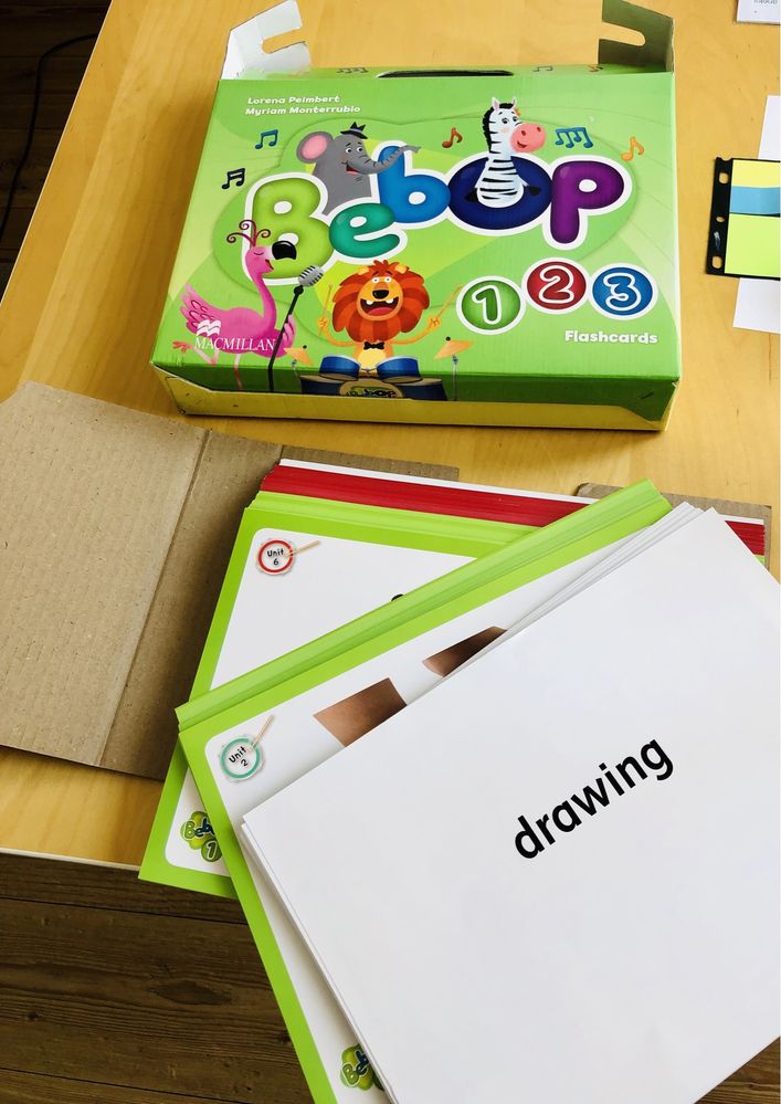 Beebop 1 2 3 flashcards