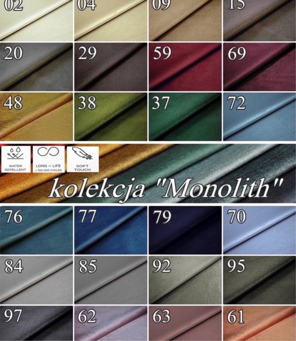 Naroznik Stylowy Roki L XL oraz U Pikowany Nowosc