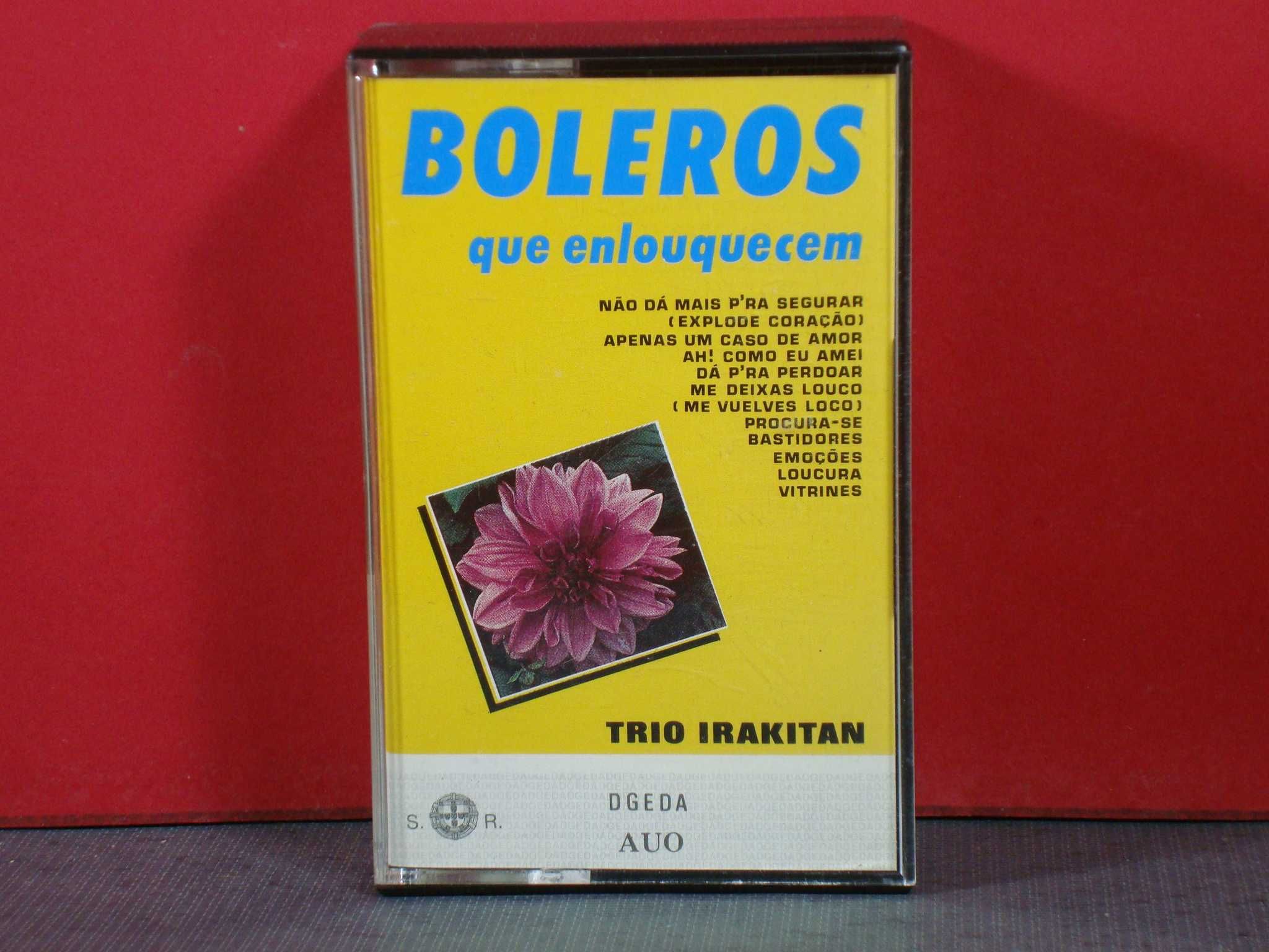 Trio Irakitan ‎– Boleros Que Enlouquecem / Cassete / Mint