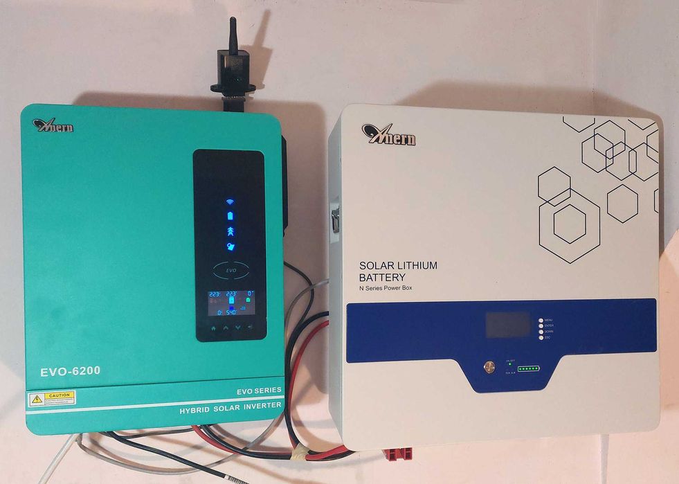 Гібридний інвертор Anern AN-SCI-EVO6200 6.2kW 48В + WiFi