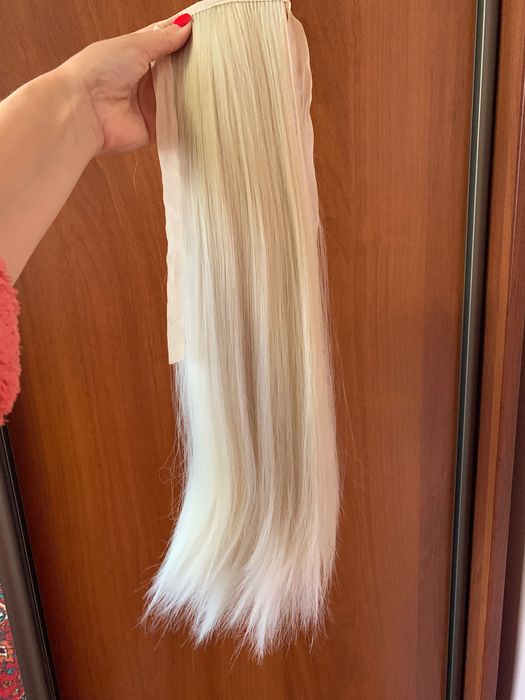 Хвостик накладний на заколці і мотузках