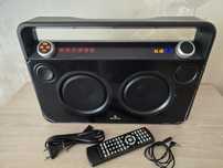 Портативна колонка Auna Bebop 10028659 FM/BT/AUX/USB/MIC