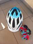 Kask rowerowy Scott  + rękawiczki kross