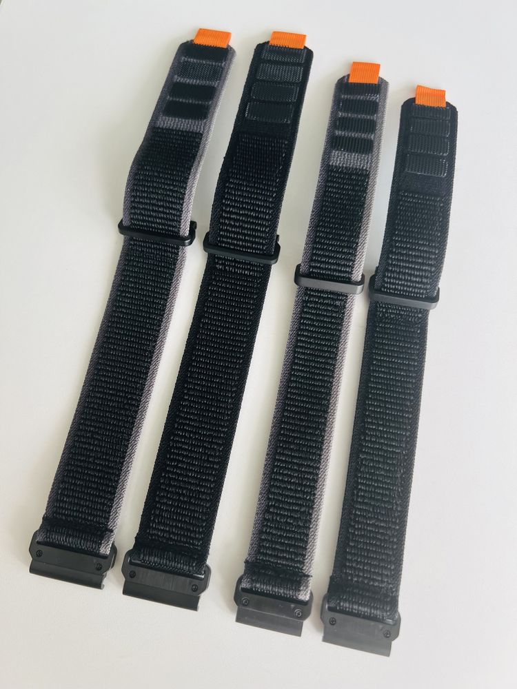Ремінець нейлоновий на Garmin Quick Fit 22мм 26мм / липучка