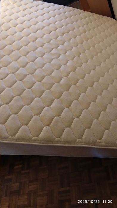 Colchão de casal pouco usado 1,60x1,95cm