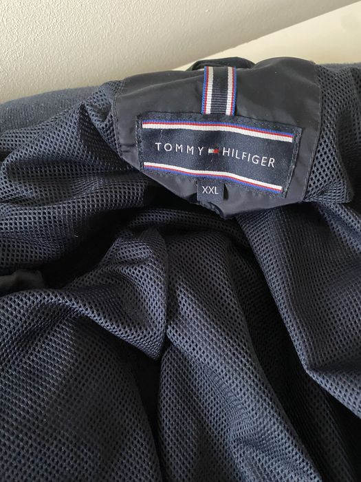 Kuryka męska wiatrówka granatowa Tommy Hilfiger XXL