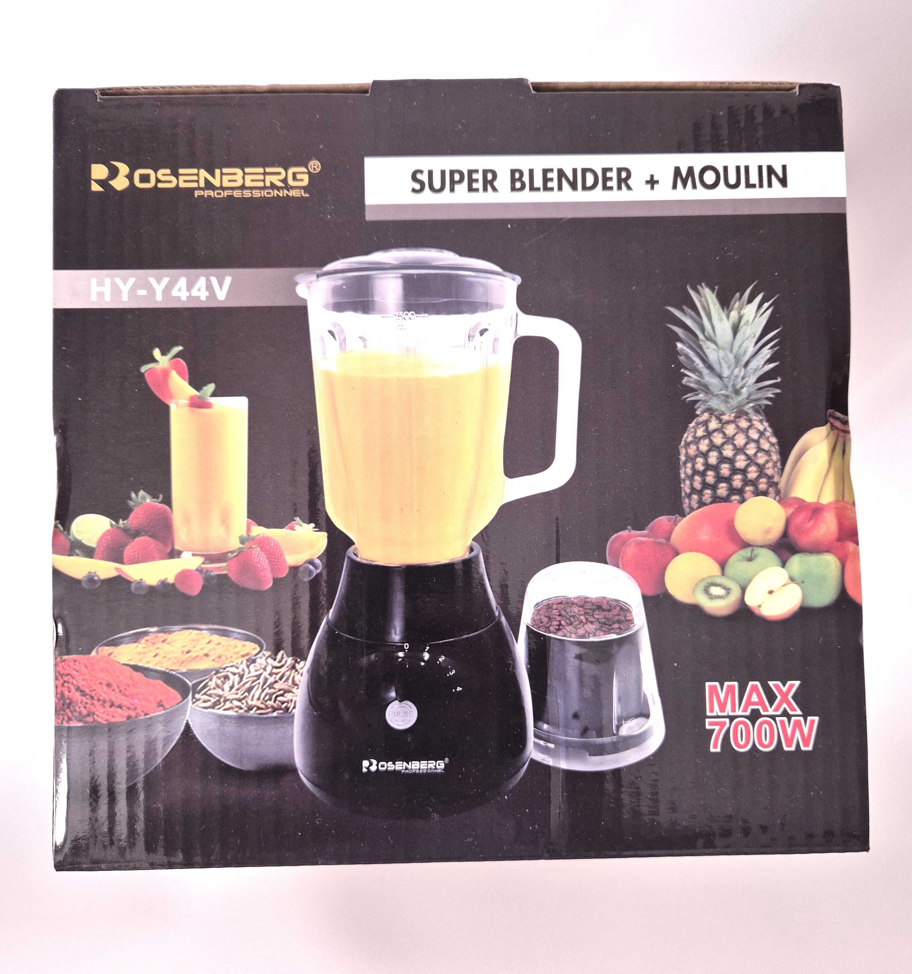 Blender kielichowy Rosenberg 700W, czarny