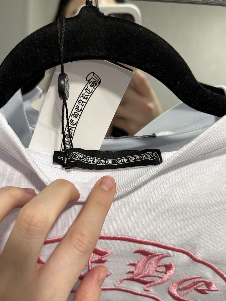 Футболка chrome hearts женская футболка топ