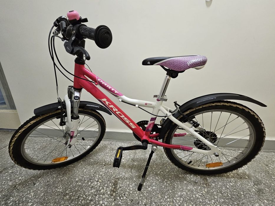 Rower dziecięcy Kross, dla dziewczynki, koła 20 cali
