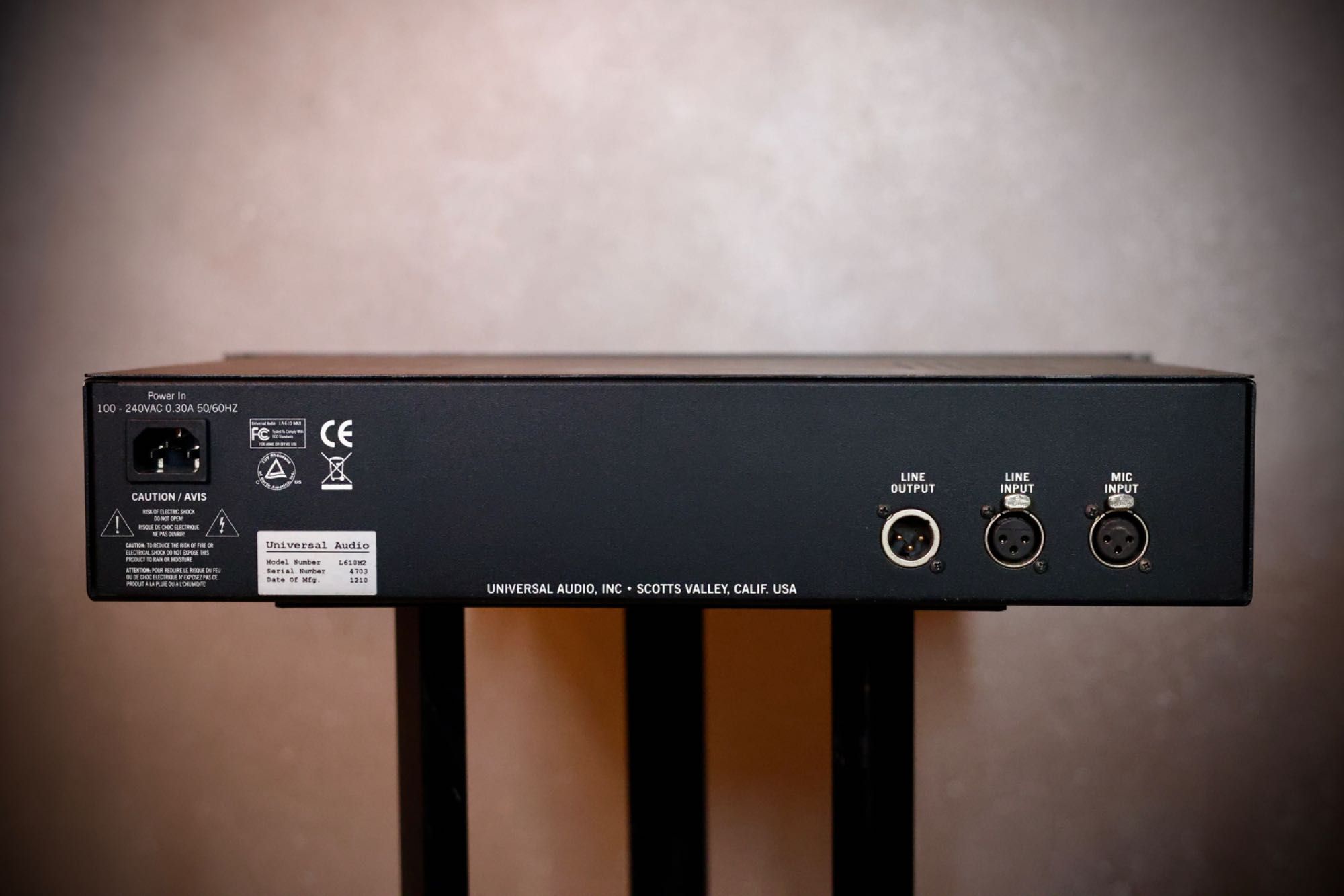 Universal Audio LA-610 MK2 Przedwzmacniacz Lampowy