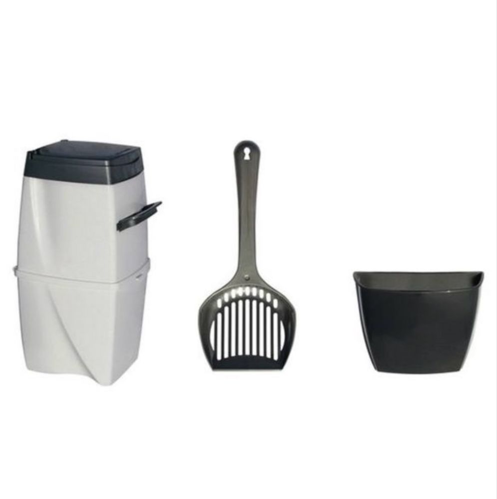 Caixote de lixo para dejetos de gatos