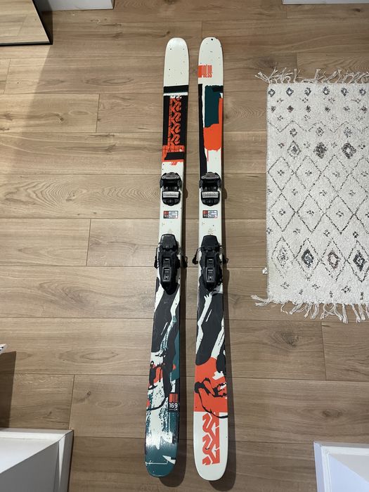 Продам лижі твін тіп K2 press з кріпленнями