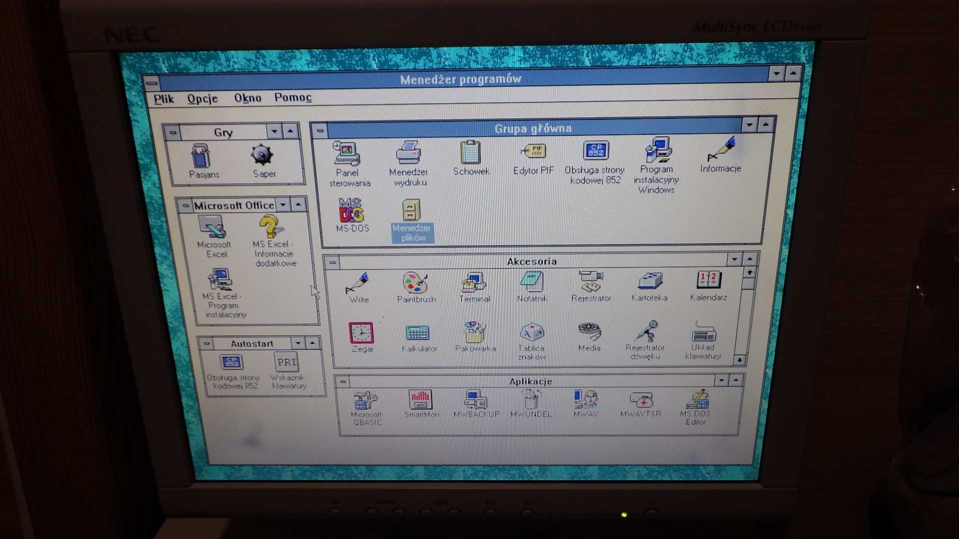 3x zabytkowy retro komputer AT Optimus SA 386, 486, Pentium 1 166MHz