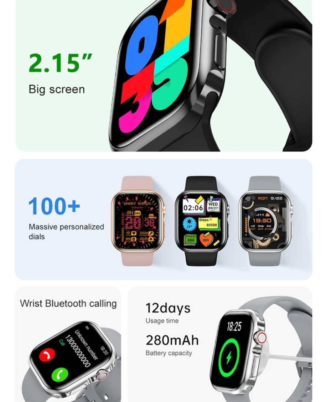 Smart Watch da fanów designu Apple