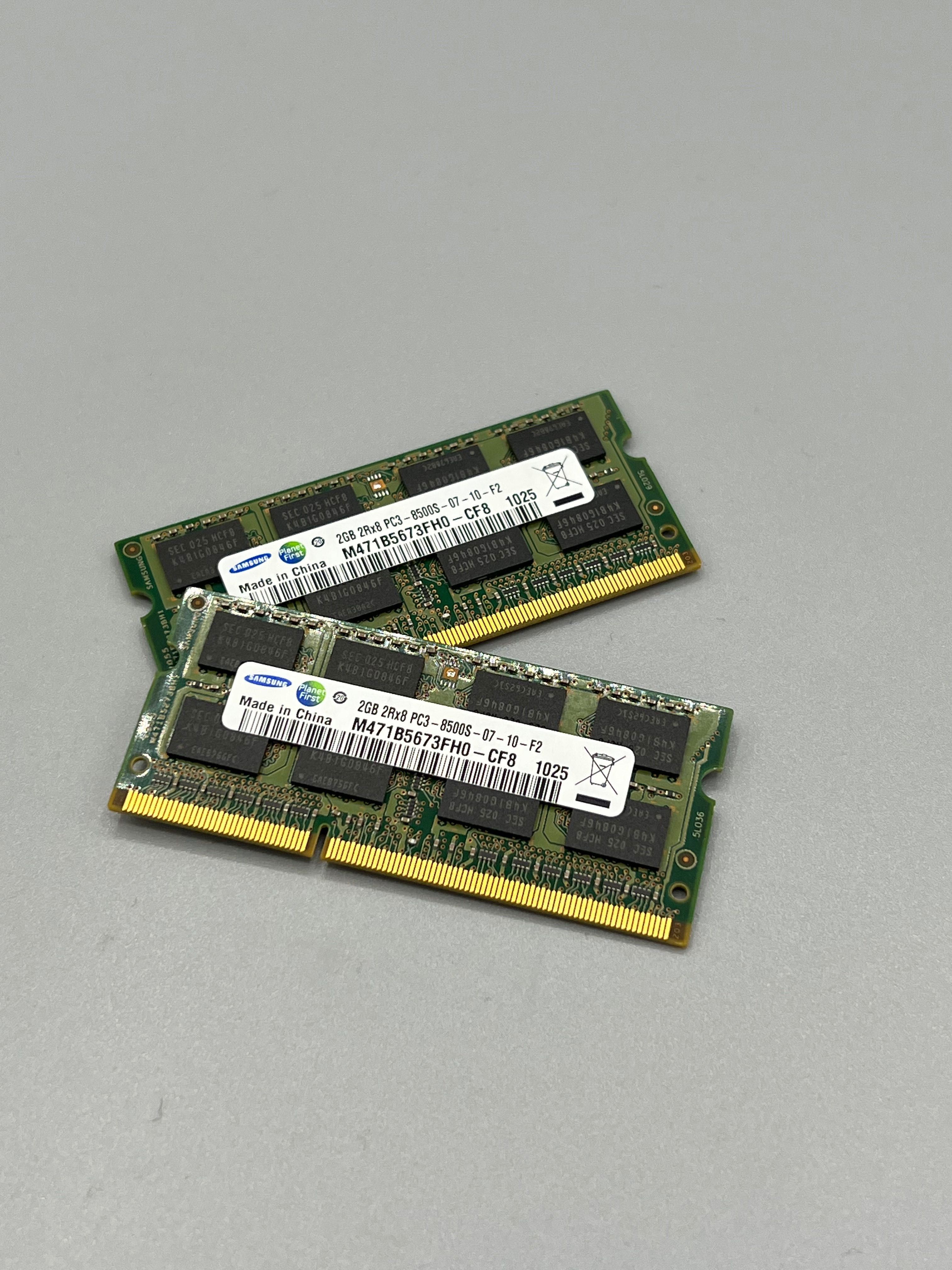 Memória RAM Samsung: 4Gb (2 x 2GB)