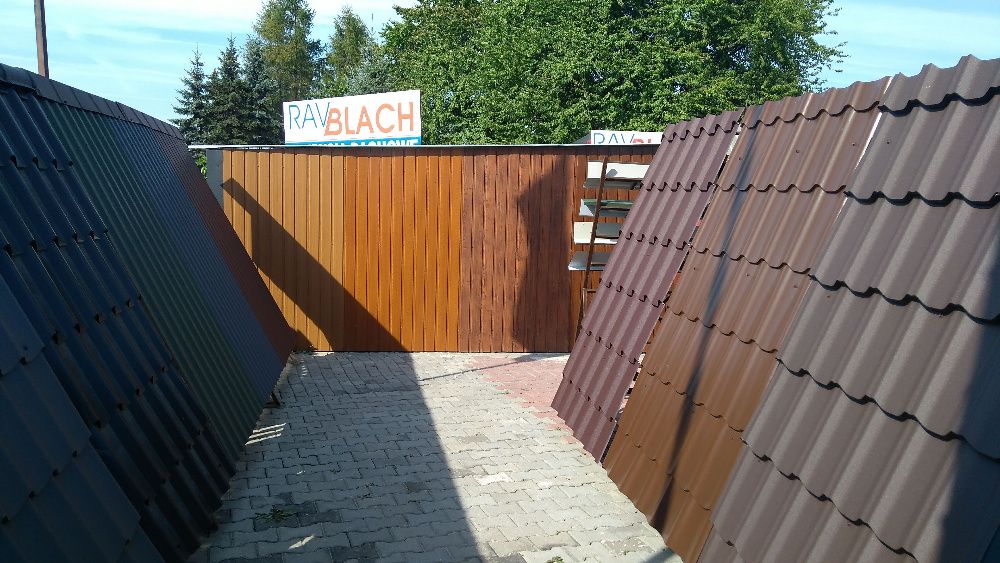 Blachy, blachodachówki, blachy trapezowe, rynny, akcesoria dekarskie