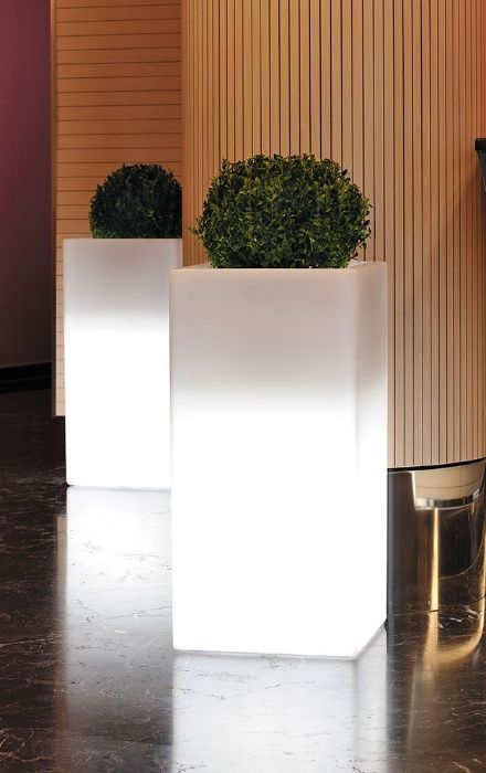 Vasos led luzes
