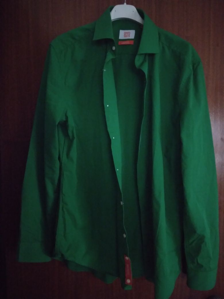 Camisa verde M nova