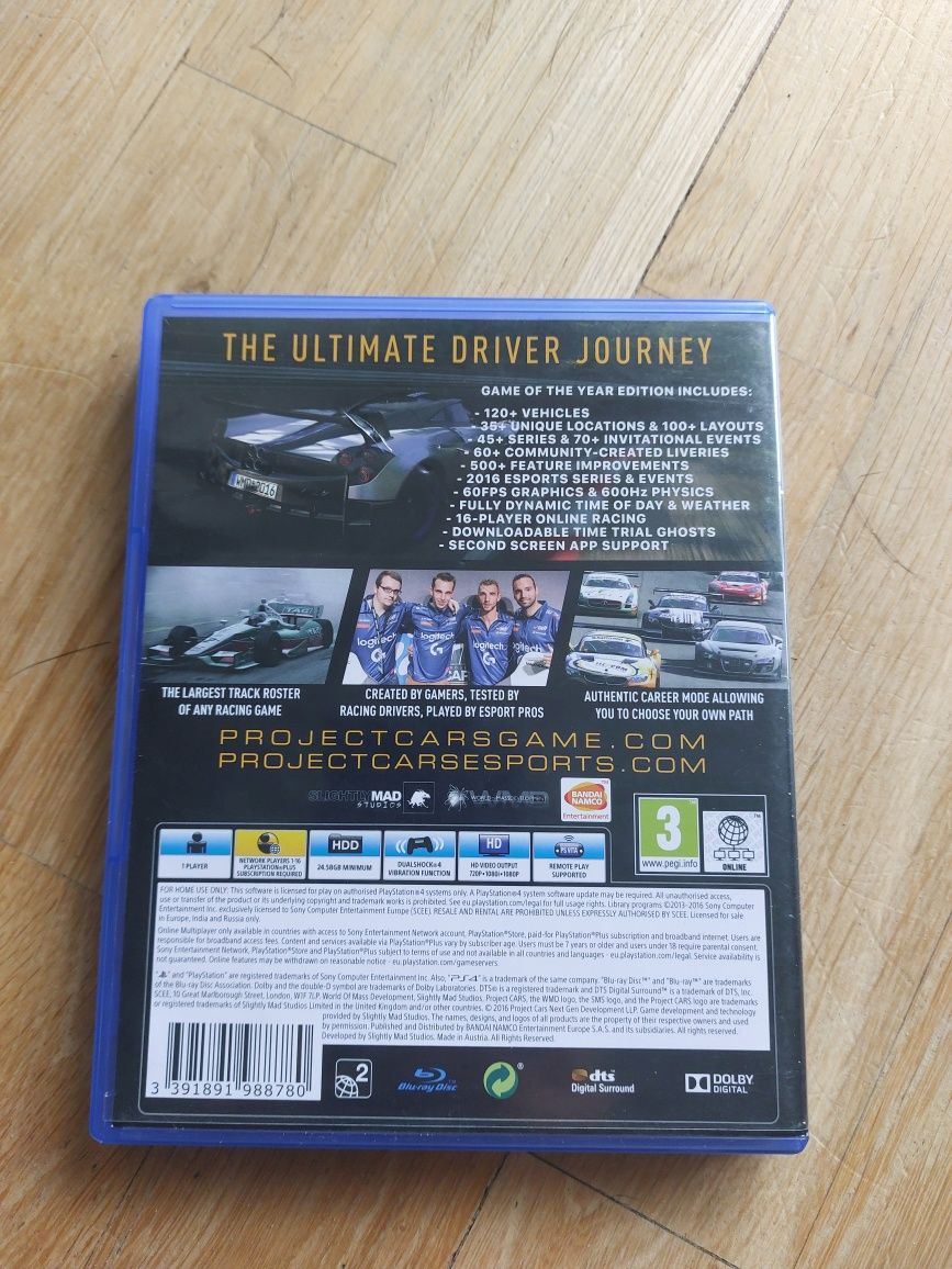 Gra PS4 Project Cars Game of the Year edition
