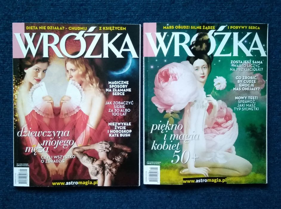 Miesięcznik Wróżka 2 sztuki za 4 zł