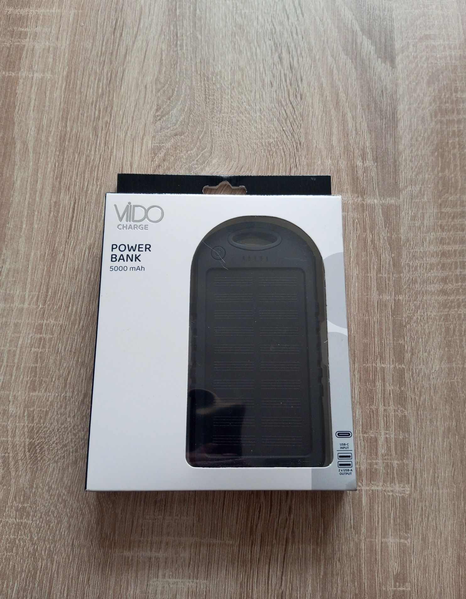 Powerbank solarny Vido