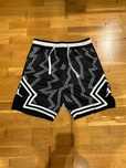 Nike Air Jordan Dri-fit Sport Diamond Shorts Pattern Black